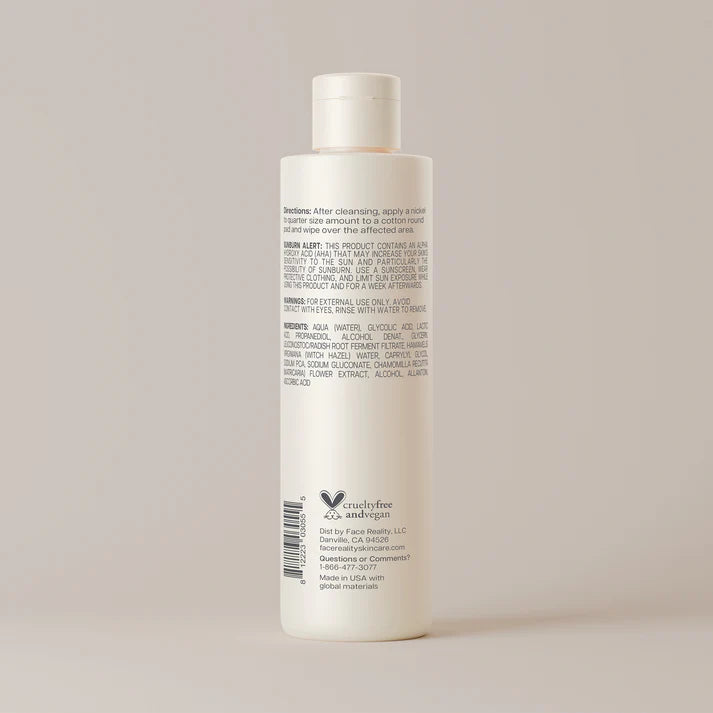 Face Reality Glycolic-Lactic Toner