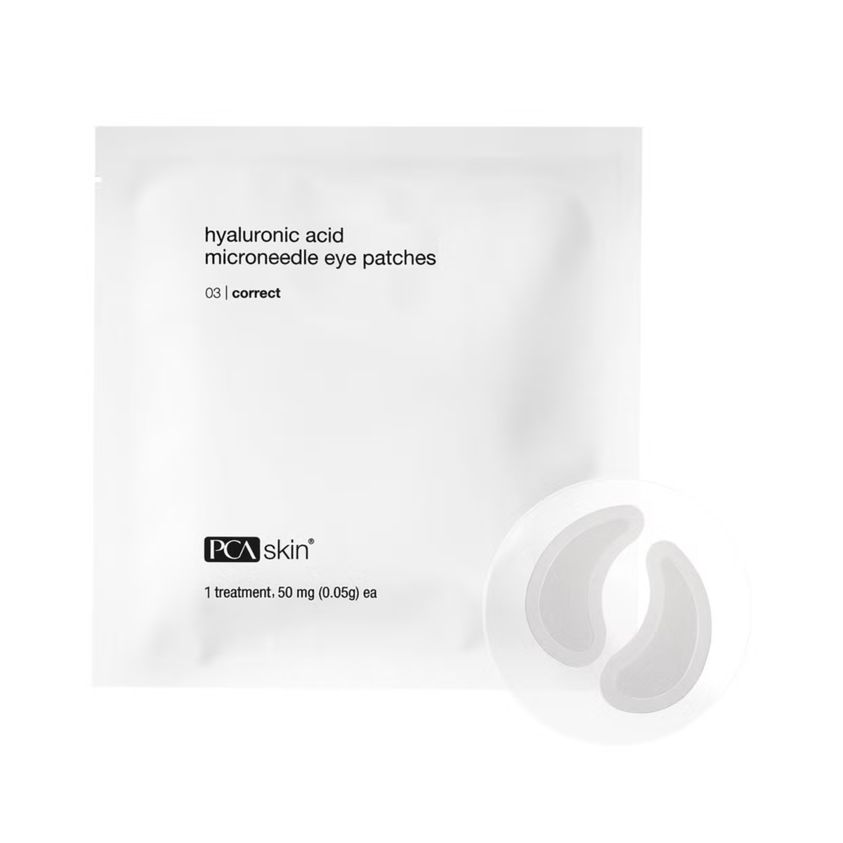 PCA Skin Hyaluronic Acid Microneedle Eye Patches
