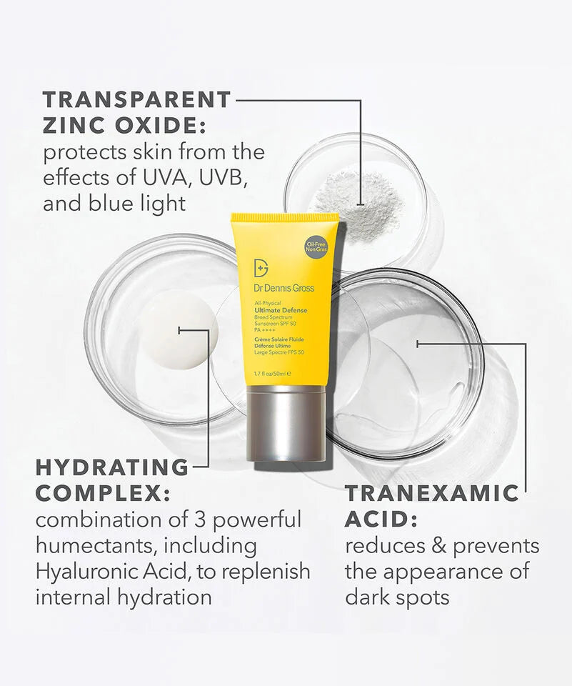 Dr Dennis Gross All-Physical Ultimate Defense Broad Spectrum SPF 50