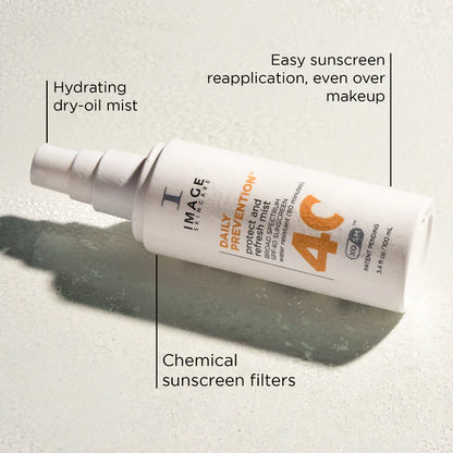 IMAGE Skincare DAILY PREVENTION protect and refresh mist SPF 40