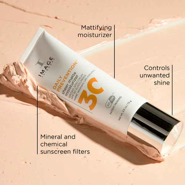 IMAGE Skincare DAILY PREVENTION sheer matte moisturizer SPF 30