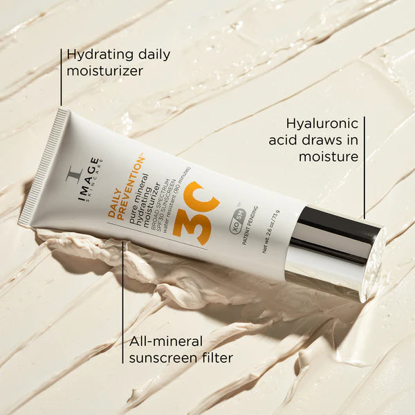 IMAGE Skincare DAILY PREVENTION pure mineral hydrating moisturizer SPF 30