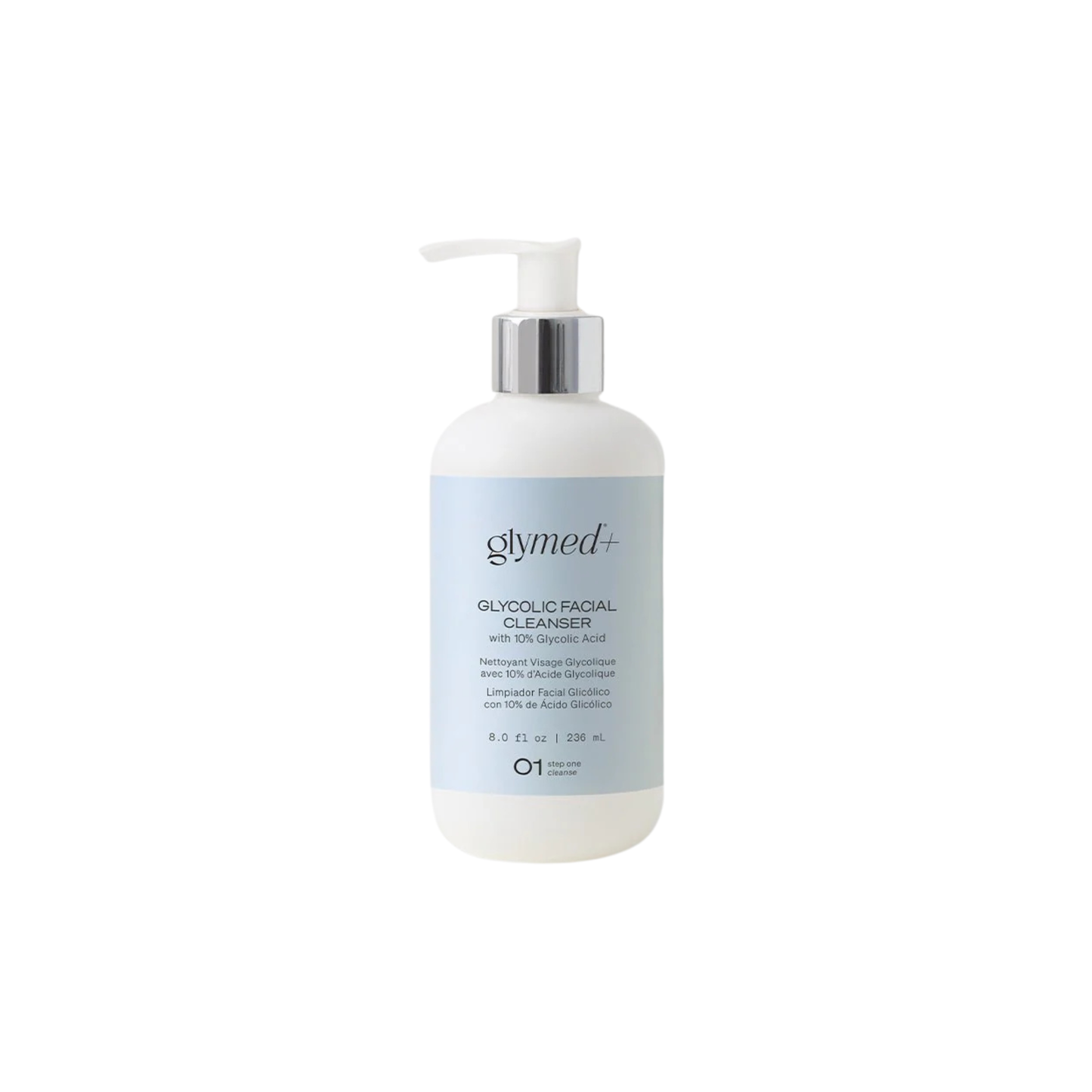 GlyMed Plus Glycolic Facial Cleanser with 10% Glycolic Acid