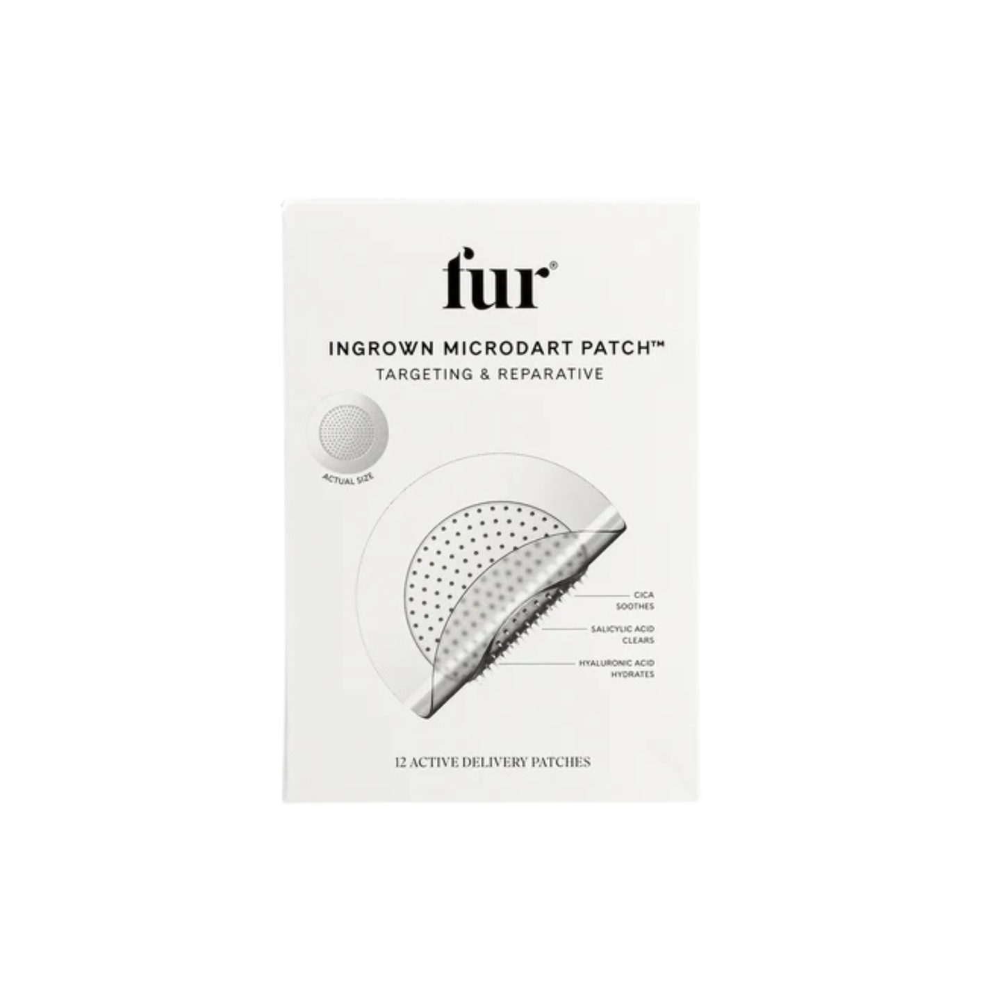 Fur Ingrown Microdart Patch