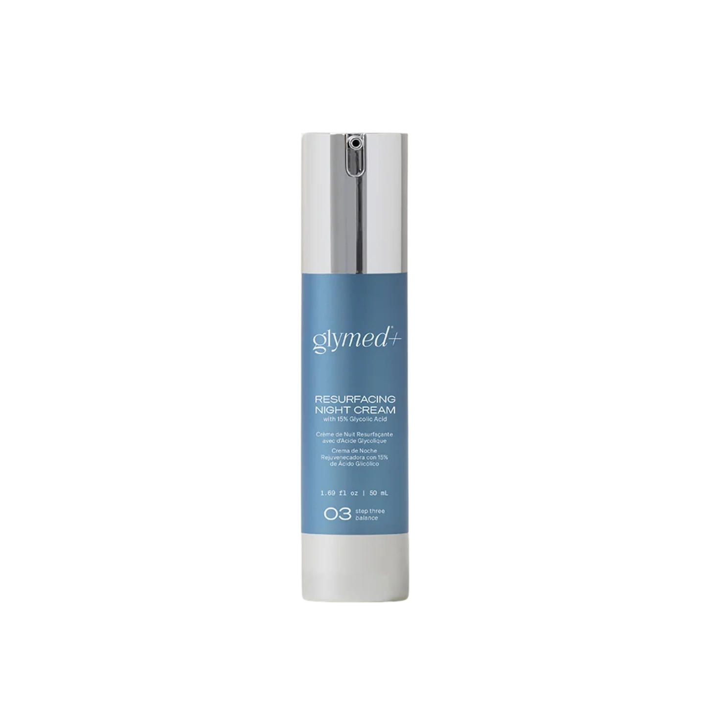 GlyMed Plus Resurfacing Night Cream with 15% Glycolic Acid