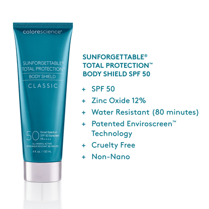 Colorescience Sunforgettable Total Protection Body Shield Classic SPF 50