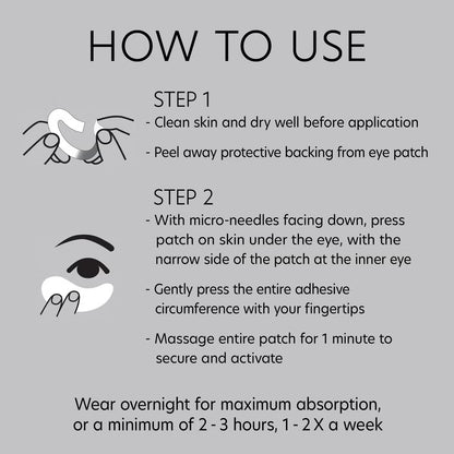 PCA Skin Hyaluronic Acid Microneedle Eye Patches (4pk)